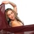 Carmen in purple belly dance costume